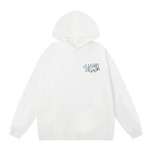 Amiri Logo Print Ink Splash Hoodie Multicolor Collection