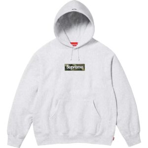 Supreme Classic Logo Hoodie in a variety of colors.