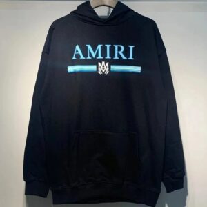 Amiri Logo Print Ink Splash Hoodie Multicolor Collection