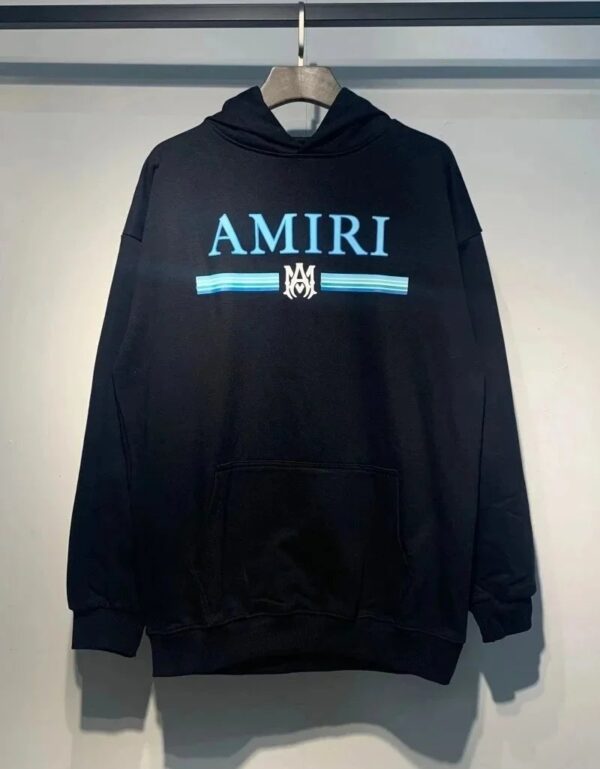 Amiri Logo Print Ink Splash Hoodie Multicolor Collection