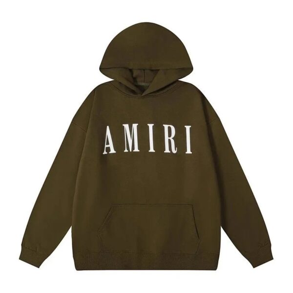 Amiri Logo Print Ink Splash Hoodie Multicolor Collection