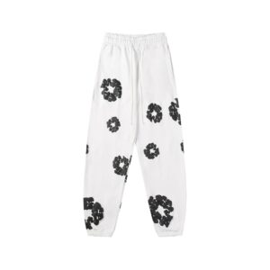 DENIM TEARS Foam Flower Sweatpants Hot!
