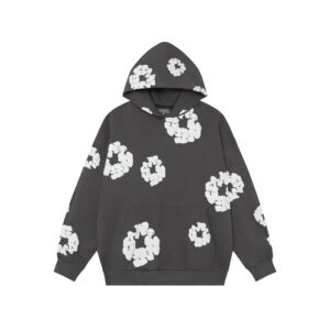 DENIM TEARS Foam Flower Hoodie Hot!