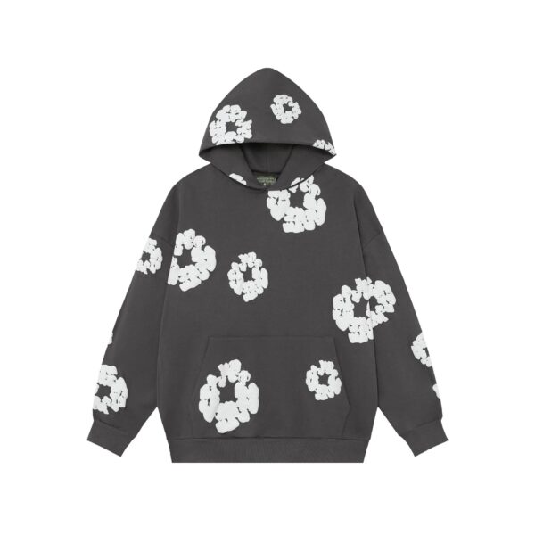 DENIM TEARS Foam Flower Hoodie Hot!