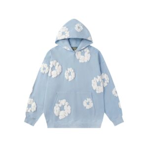 DENIM TEARS Foam Flower Hoodie Hot!