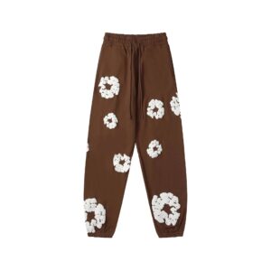 DENIM TEARS Foam Flower Sweatpants Hot!