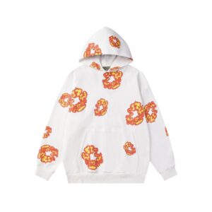 DENIM TEARS Foam Flower Hoodie Hot!