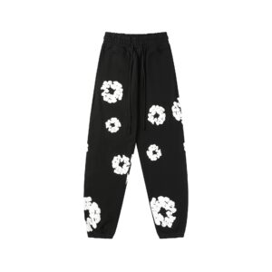 DENIM TEARS Foam Flower Sweatpants Hot!