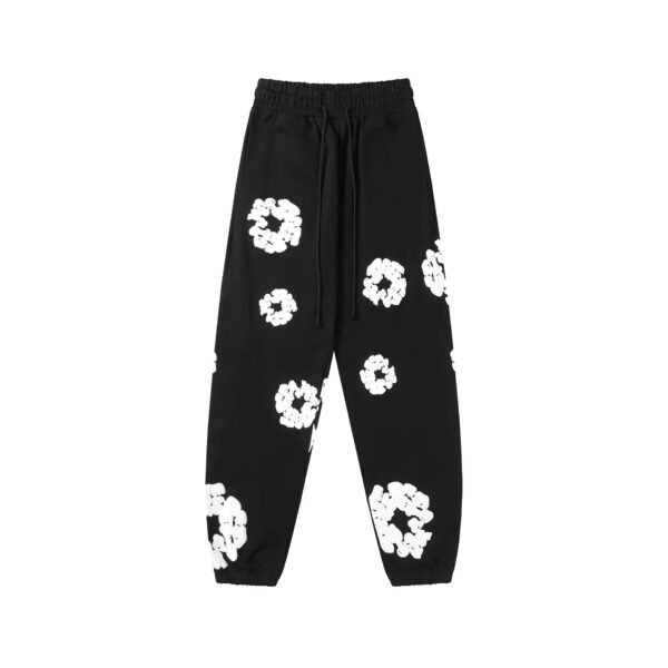 DENIM TEARS Foam Flower Sweatpants Hot!