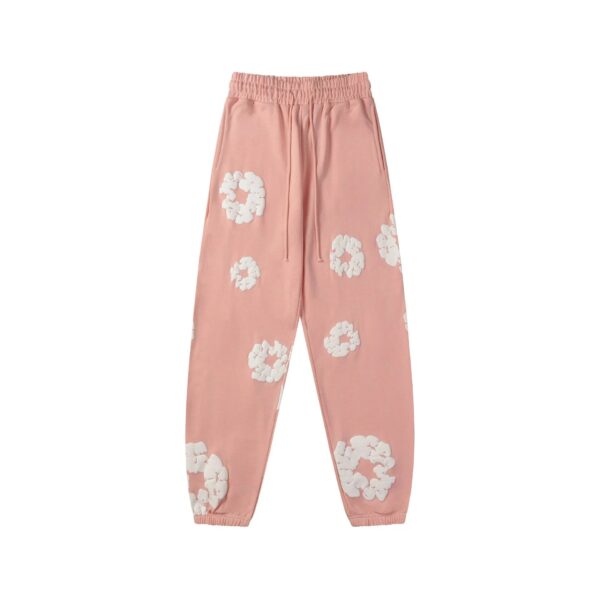 DENIM TEARS Foam Flower Sweatpants Hot!