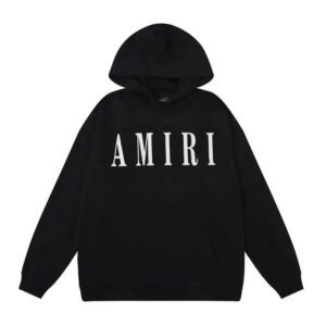 Amiri Logo Print Ink Splash Hoodie Multicolor Collection