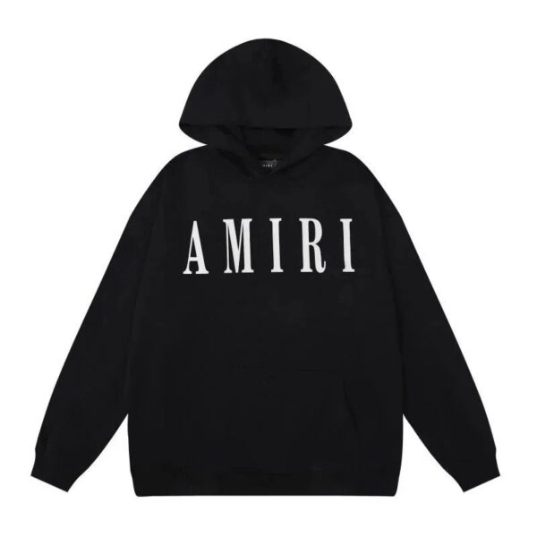 Amiri Logo Print Ink Splash Hoodie Multicolor Collection