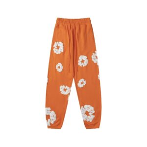 DENIM TEARS Foam Flower Sweatpants Hot!