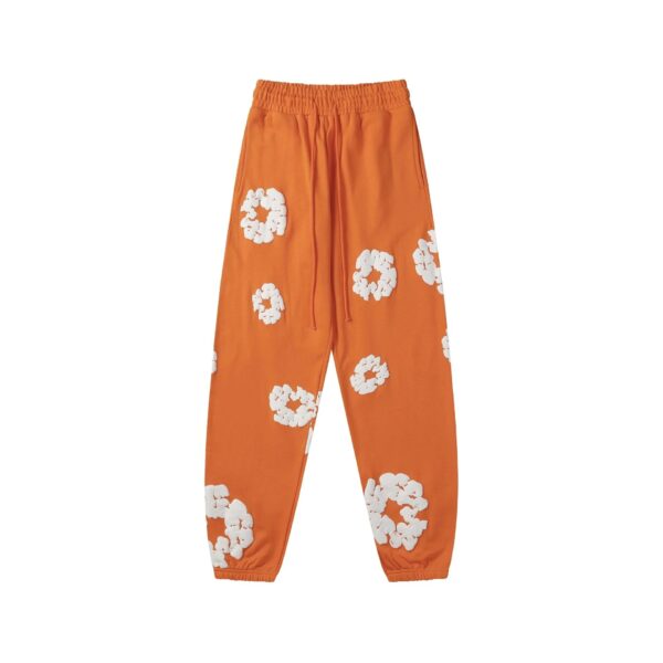 DENIM TEARS Foam Flower Sweatpants Hot!