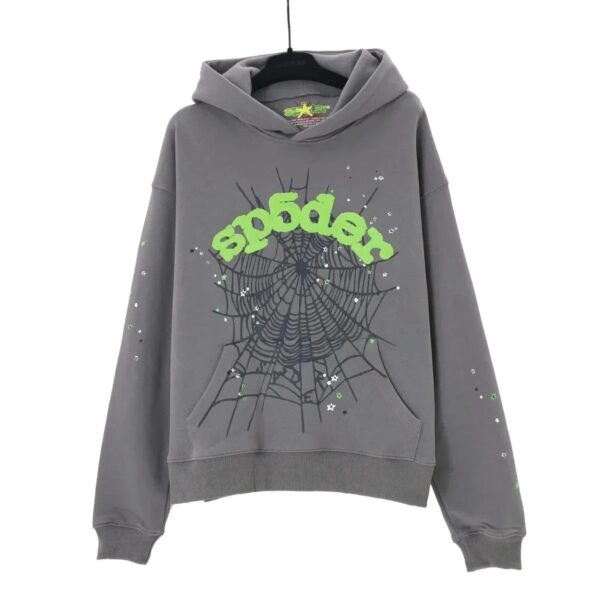 SP5DER Hip Hop High Street Multicolor Hoodie
