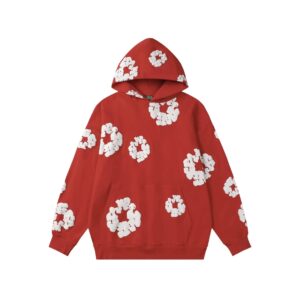 DENIM TEARS Foam Flower Hoodie Hot!
