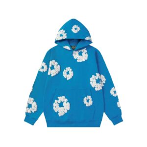 DENIM TEARS Foam Flower Hoodie Hot!