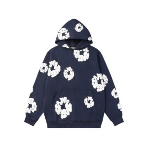 DENIM TEARS Foam Flower Hoodie Hot!