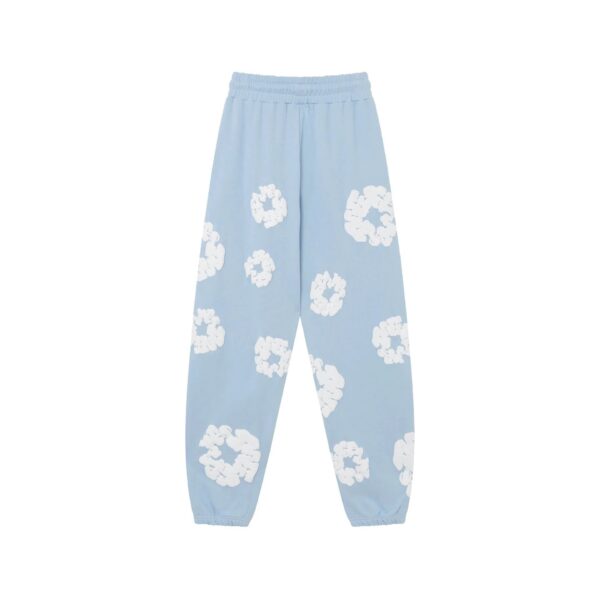 DENIM TEARS Foam Flower Sweatpants Hot!