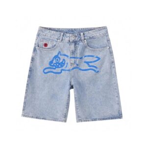 Billionaire Boys Club Printed Logo Denim Shorts Collection
