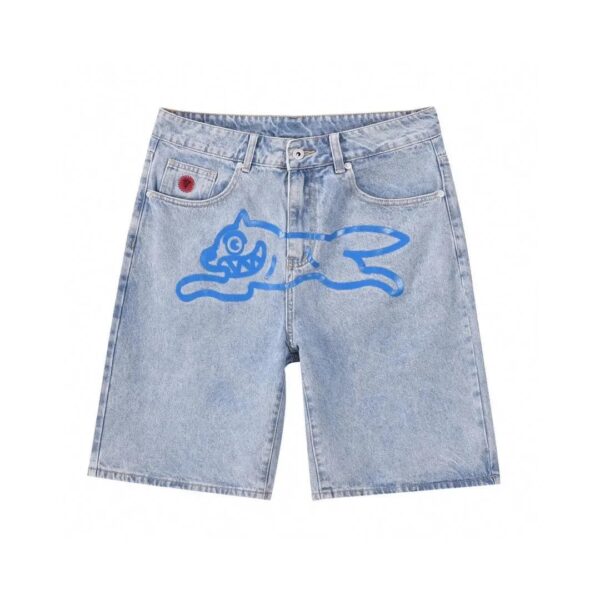 Billionaire Boys Club Printed Logo Denim Shorts Collection