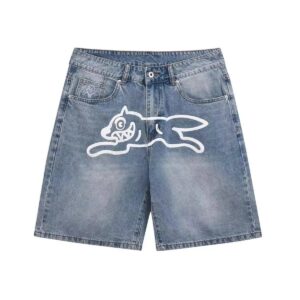 Billionaire Boys Club Printed Logo Denim Shorts Collection