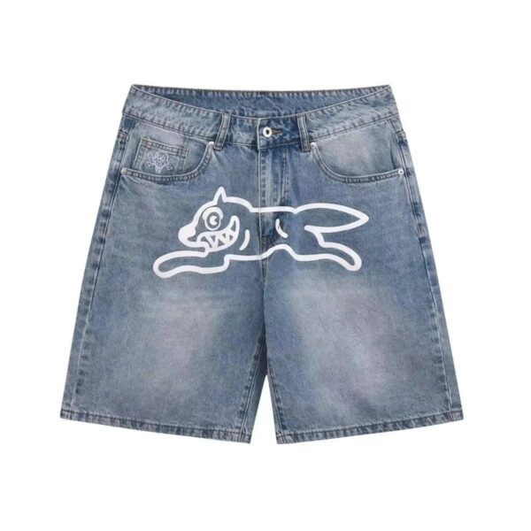 Billionaire Boys Club Printed Logo Denim Shorts Collection
