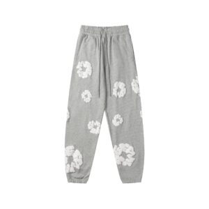 DENIM TEARS Foam Flower Sweatpants Hot!