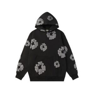 DENIM TEARS Foam Flower Hoodie Hot!