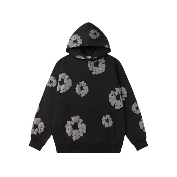 DENIM TEARS Foam Flower Hoodie Hot!