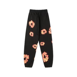 DENIM TEARS Foam Flower Sweatpants Hot!