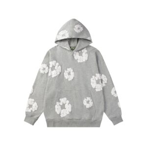 DENIM TEARS Foam Flower Hoodie Hot!