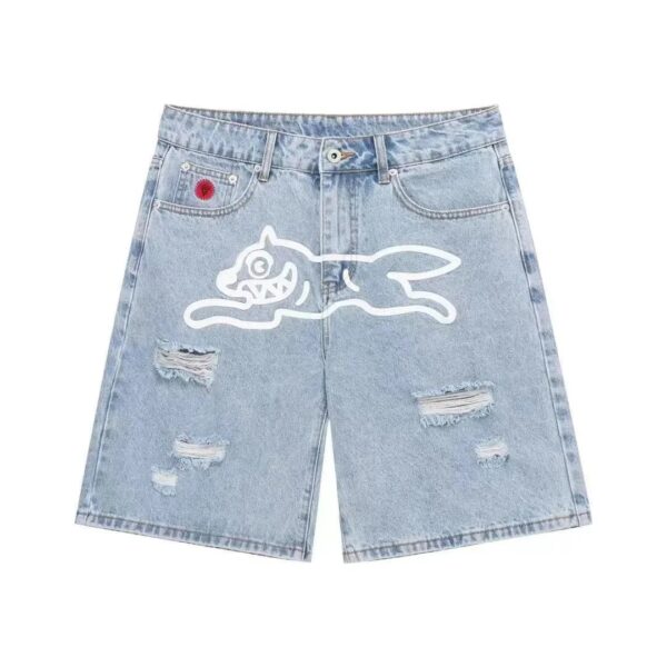 Billionaire Boys Club Printed Logo Denim Shorts Collection