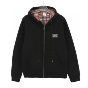 Burberry War Horse Open Front Hoodie