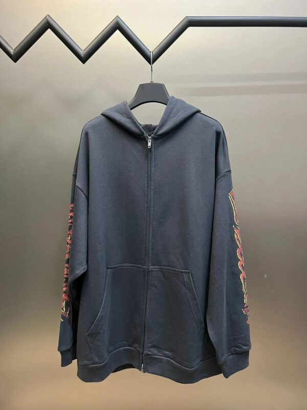Balenciaga Dragon Embroidered Sweatshirt｜Digital Totem - 图片 2