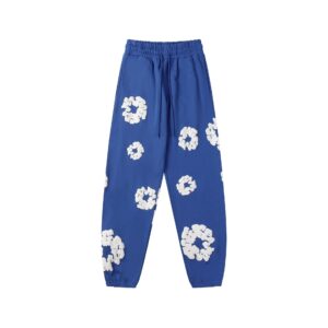 DENIM TEARS Foam Flower Sweatpants Hot!