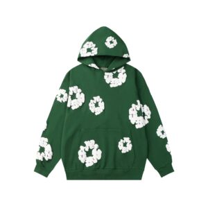 DENIM TEARS Foam Flower Hoodie Hot!