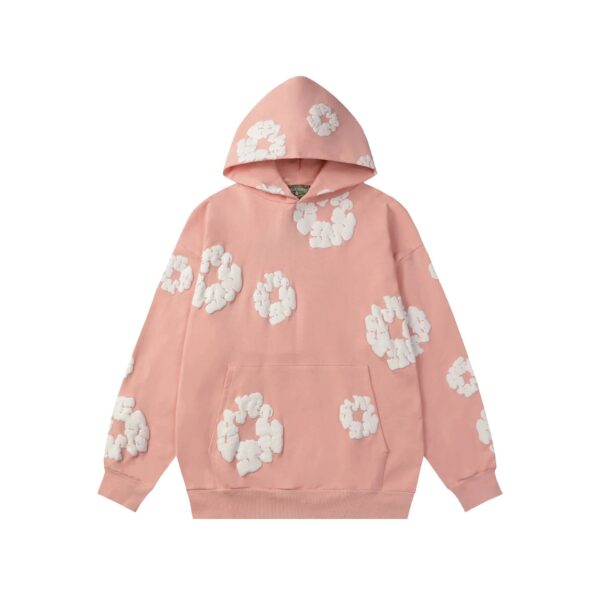 DENIM TEARS Foam Flower Hoodie Hot!