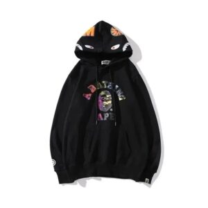 Bape Shark Head Multicolor Hoodie