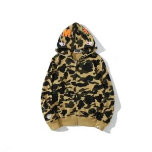 Bape Shark Head Multicolor Hoodie