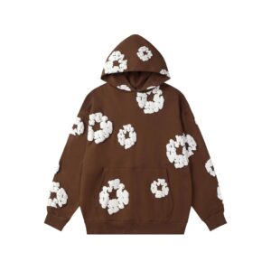 DENIM TEARS Foam Flower Hoodie Hot!