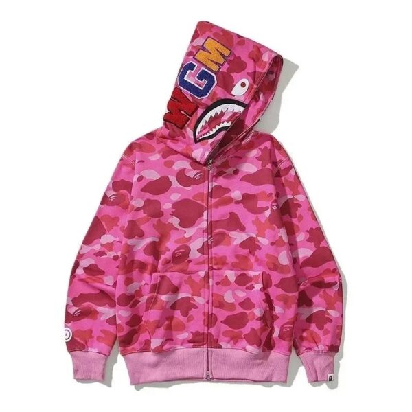 Bape Shark Head Multicolor Hoodie
