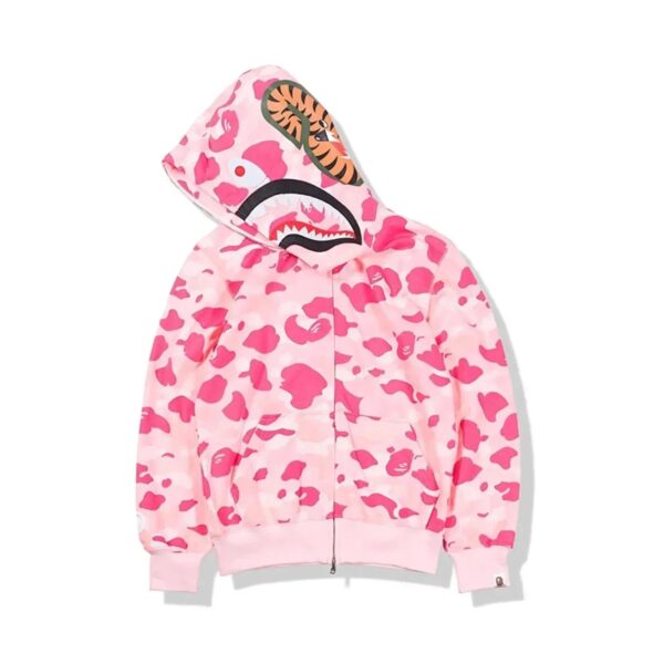 Bape Shark Head Multicolor Hoodie
