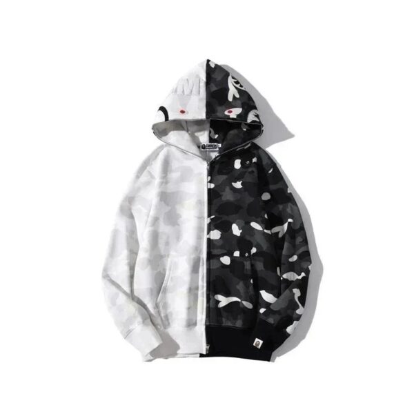 Bape Shark Head Multicolor Hoodie
