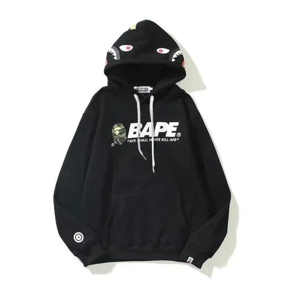 Bape Shark Head Multicolor Hoodie
