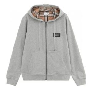 Burberry War Horse Open Front Hoodie