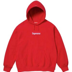 Supreme Classic Logo Hoodie in a variety of colors.