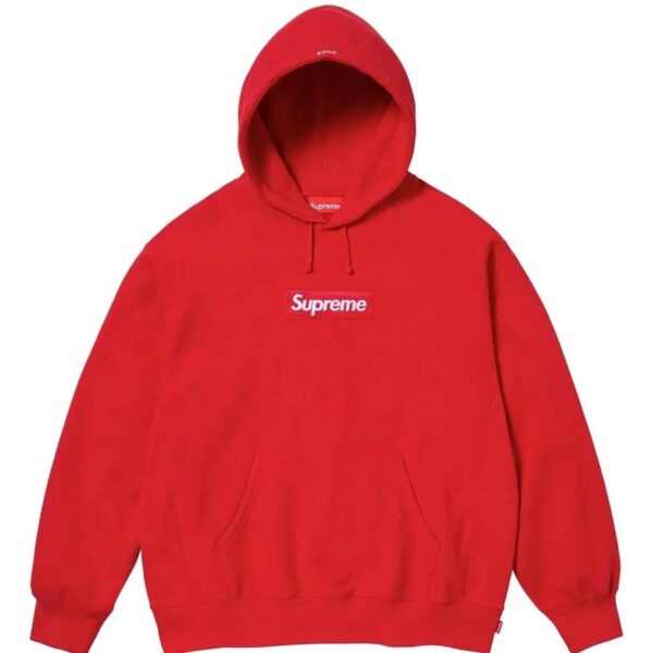 Supreme Classic Logo Hoodie in a variety of colors.