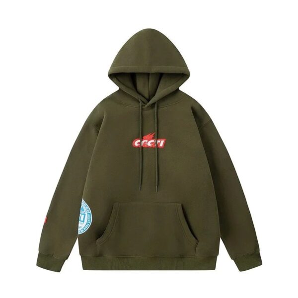 travisscott printed casual hoodie