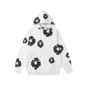 DENIM TEARS Foam Flower Hoodie Hot!